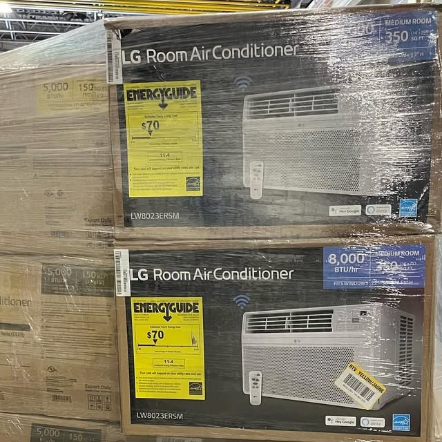 Buy air conditioner pallets wholesale