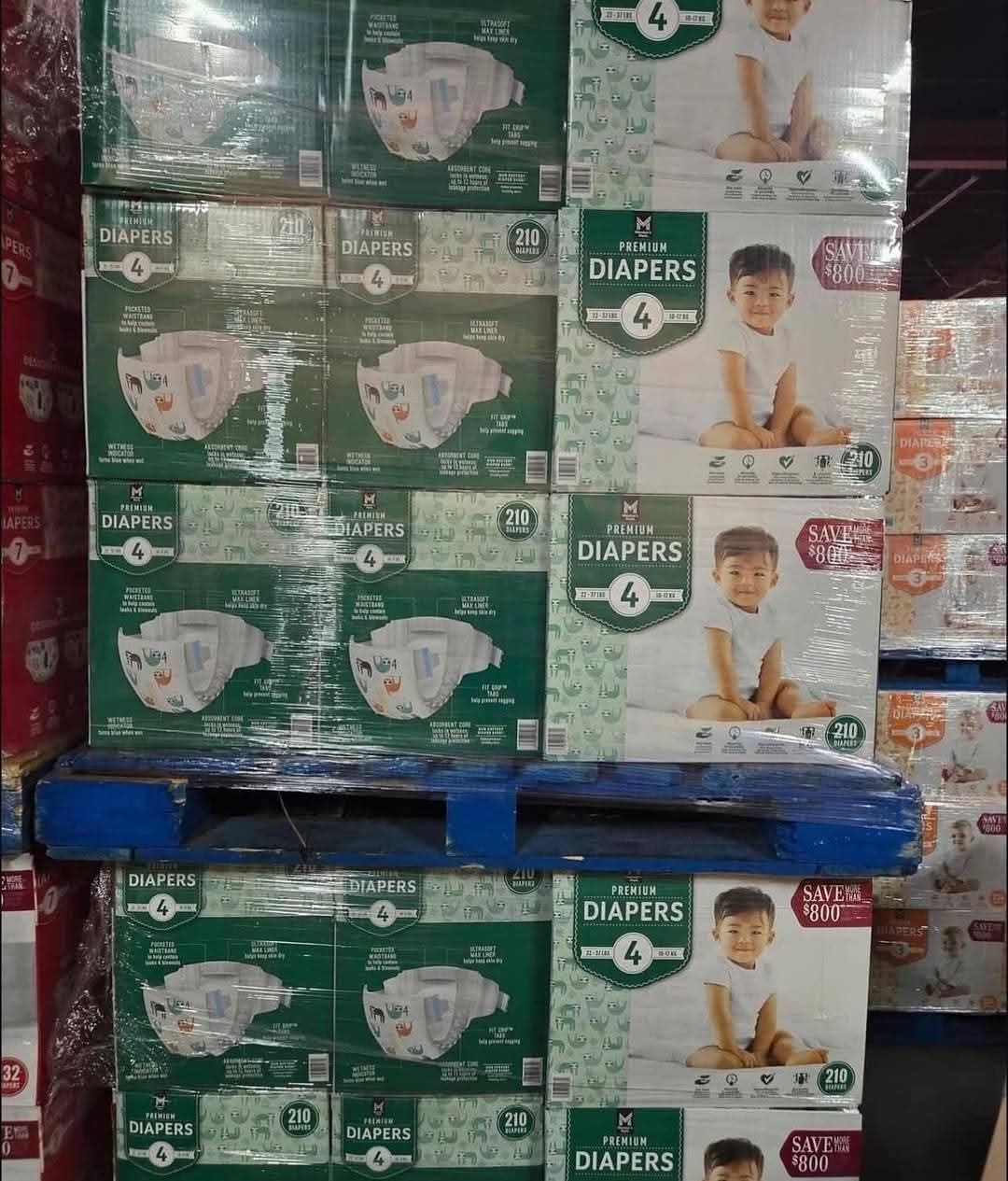 Our Diaper & Baby Wipes Pallets! - Image 4