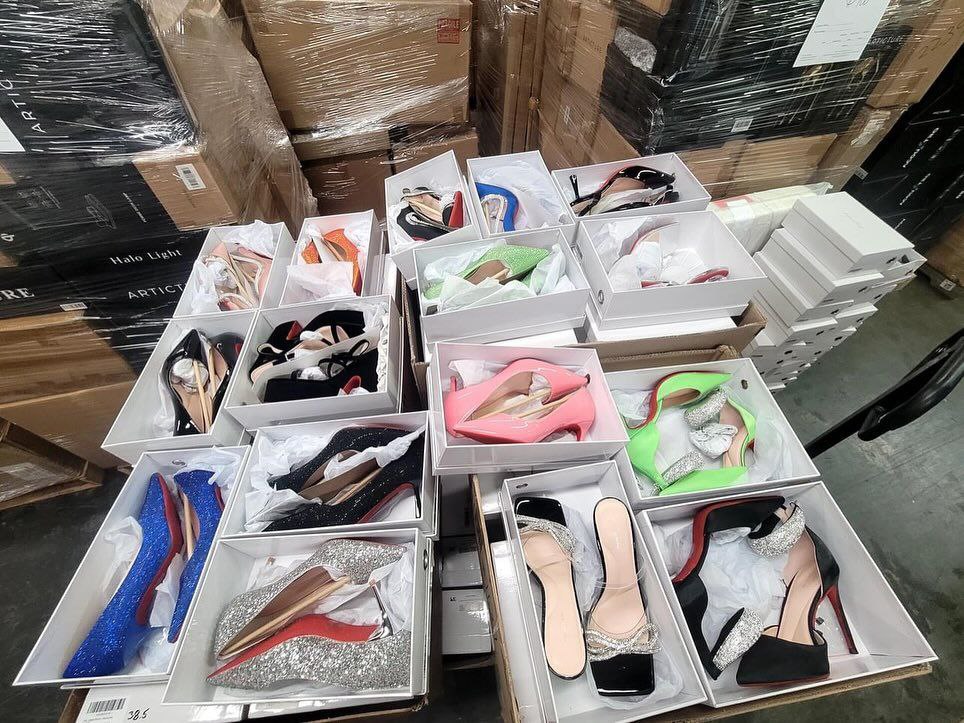 Buy Female Shoes Pallet