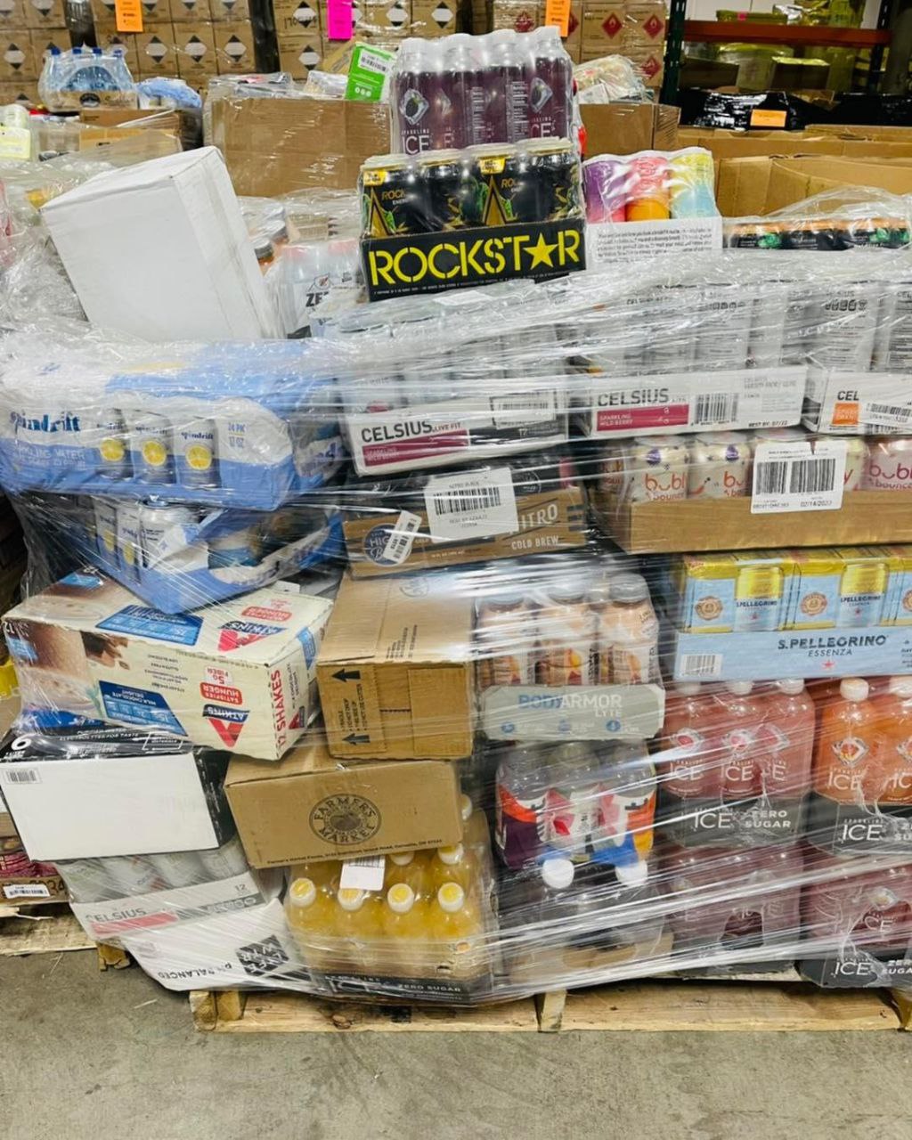 Buy Mixed Beverages Wholesale Pallet