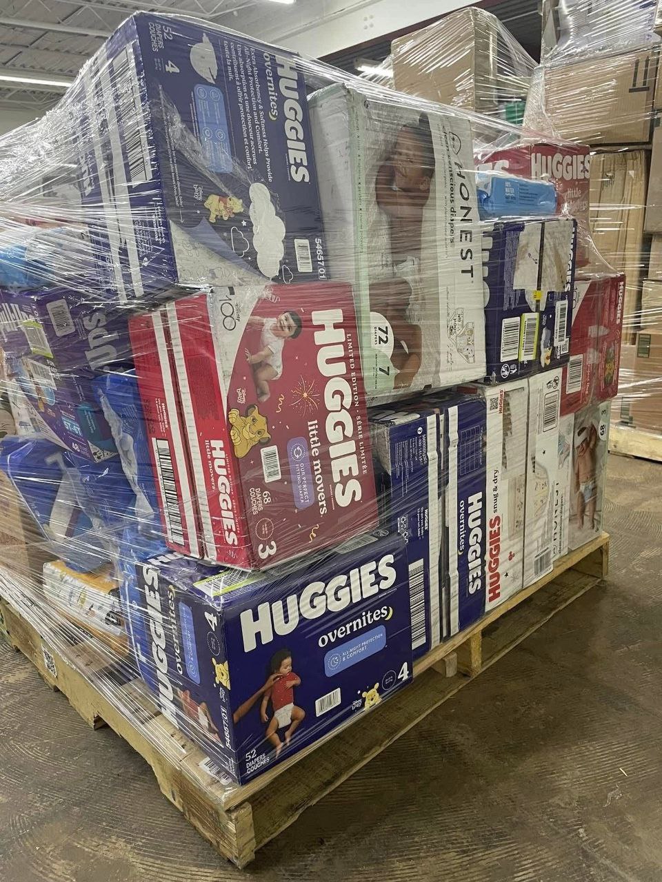 Baby Diapers Wholesale Pallet (50 Cases at $500) - Image 2