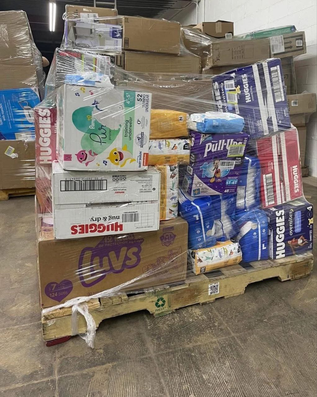 Baby Diapers Wholesale Pallet (50 Cases at $500) - Image 4